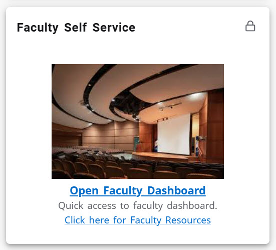 Faculty Services