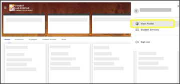 MyPortal Profile View