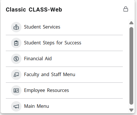 Classic CLASS-Web