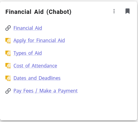 Financial Aid - Chabot