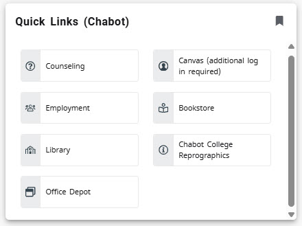 Quick Links - Chabot