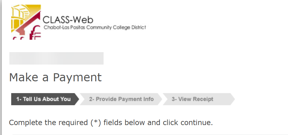 payment screen Payment Screen